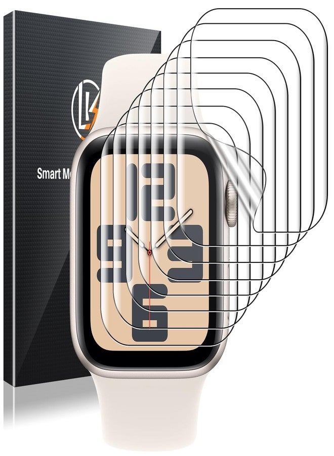 LK 6 Pack for Apple Watch Screen Protector 40mm, Apple Watch SE Series 6/5/4 Screen Protector- Anti-Scratch, Self-Healing Soft TPU, Bubble Free, HD Transparent, Touch Sensitive - Image 1