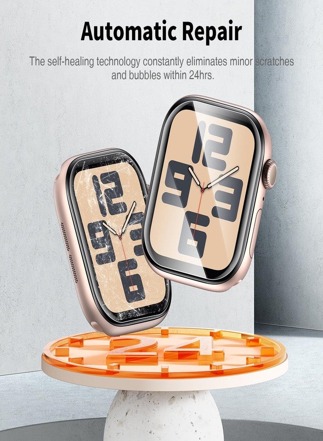 LK 6 Pack for Apple Watch Screen Protector 40mm, Apple Watch SE Series 6/5/4 Screen Protector- Anti-Scratch, Self-Healing Soft TPU, Bubble Free, HD Transparent, Touch Sensitive - Image 3