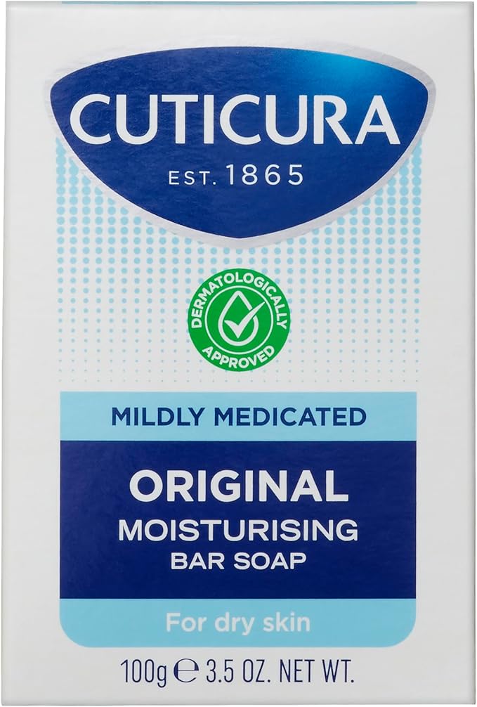 CUTICURA Mildly Medicated Bar Soap 100g 6 PACK VALUE Skin Soothing Antibacterial Allantoin Glycerin to Prevent Minor Infections Irritations Hand Face Body - Image 2