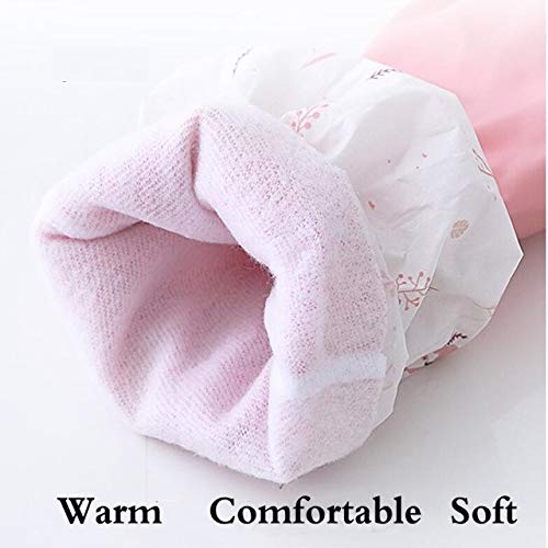 Giffy Reusable Winter Double Layer Thickening/Inner Cotton Lining, Elbow Length, PVC Kitchen Dish-washing Cleaning Gloves for Winters, Pack of 1, Multicolor - Image 4