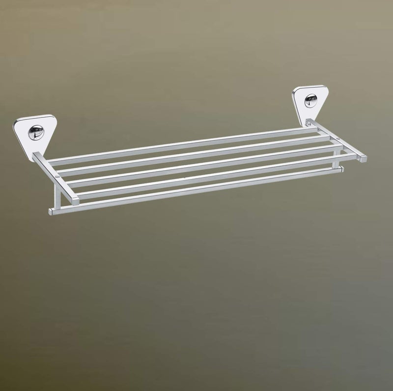 Handy Stainless Steel Bathroom Accessories 24 inch Towel Rack/Rack Shelf/Shelves/Towel Holder Pack of 4 pcs Set - Image 4