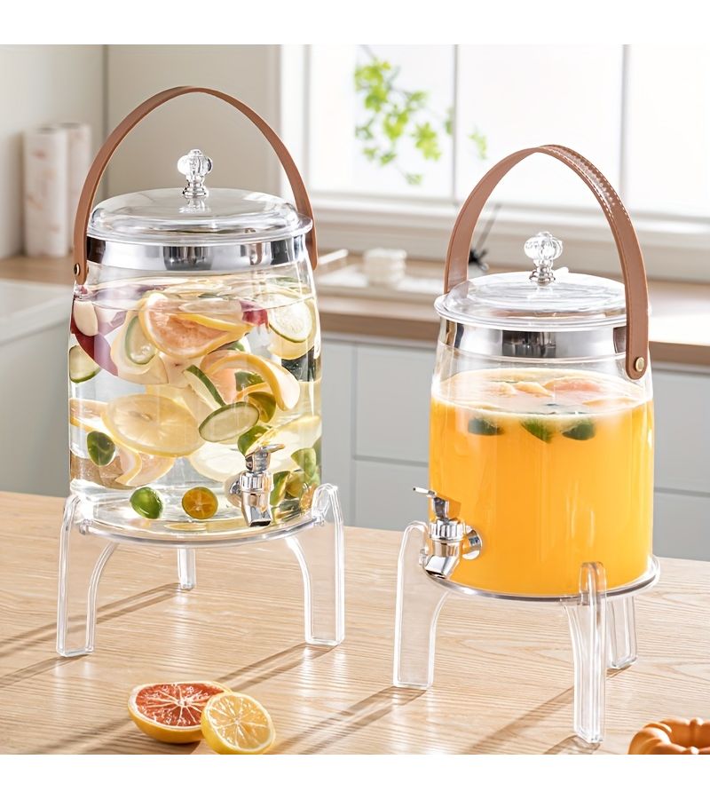 Beverage Bucket With Tap 11L For Beer Fruit Tea Cola Juice Ice Party - Image 1