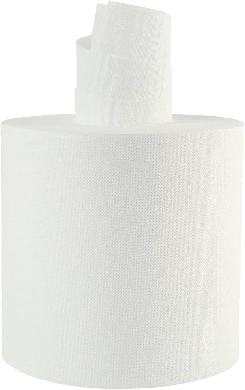 Boardwalk SOD410321 76 in x 89 in 2 Ply CenterPull Roll Towels  White 6Carton - Image 1
