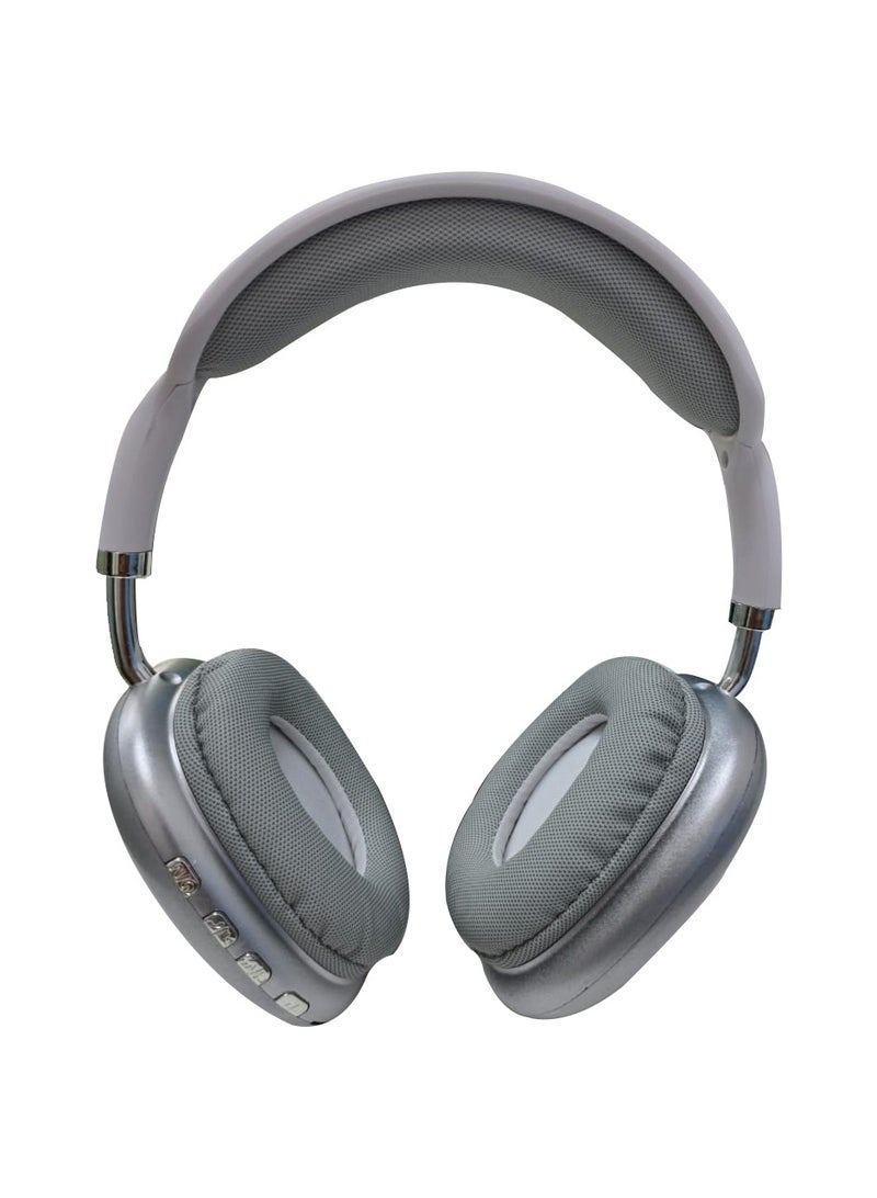 Bolice BO-1008 Wireless Bluetooth Headphones with 60H Battery Life – White - Image 2