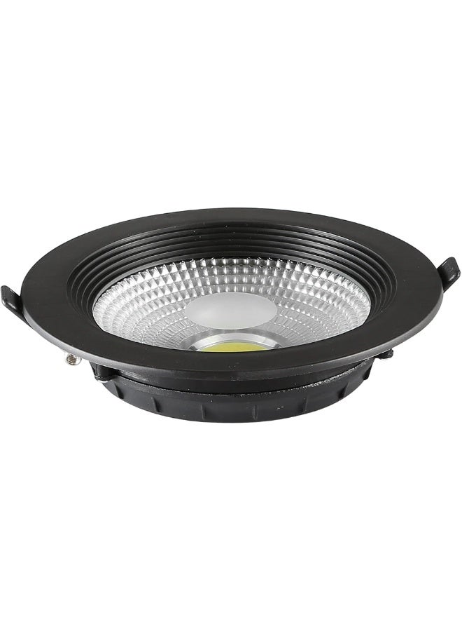 Hummer Black Recessed Spotlight – 3 Color Modes (Creamy + Yellow + White) – 15W – 14 cm - Image 2