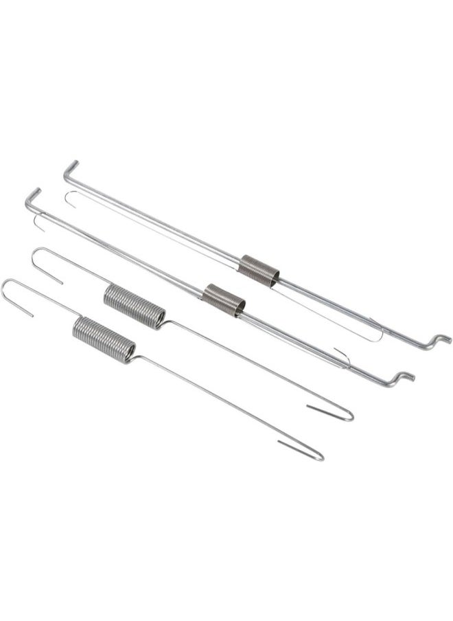 Generator Speed Control Spring, Pack of 2 Sets Throttle Governor Spring Link Rod, Generator Parts General Wire Spring for Power Equipment,168fjf160/168f-1/168f-2