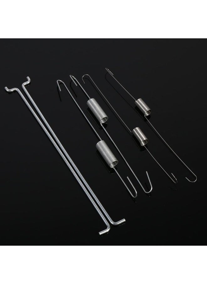 Generator Speed Control Spring, Pack of 2 Sets Throttle Governor Spring Link Rod, Generator Parts General Wire Spring for Power Equipment,168fjf160/168f-1/168f-2