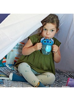 The First Years Stitch Silicone Straw Cup Spill Proof Sippy Cups Toddler Cups For 9 Months And Up 7 Ounces  - Image 2