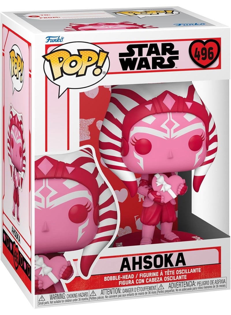 Funko Pop! Star Wars: Ahsoka Valentine Vinyl Bobble-Head - Image 1