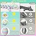 UXBSTM 3D Printed Dragon Eggs with Dragon Inside Easter Basket Essentials Stuffers Mystery Crystal Dragon Easter Egg Fillers Toys Articulated Fidget 3D Printed Animals Surprise Gift - Image 4