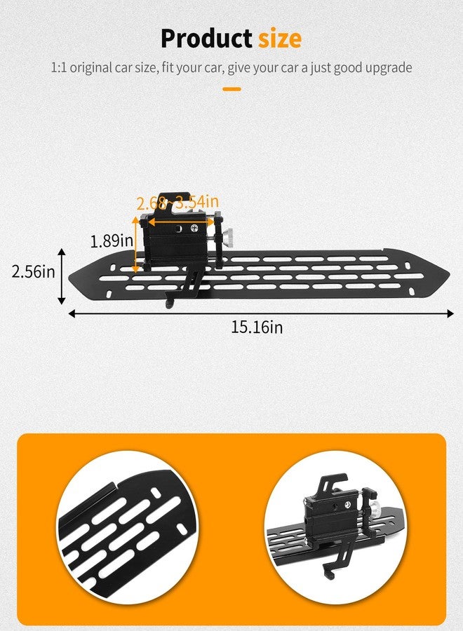 Hoolcar Dash Mount Phone Holder Dashboard Cell Phone Mounting Bracket Stand Compatible with Jeep Wrangler JL JLU & Gladiator JT 2018-2025, Interior Accessories - Image 4