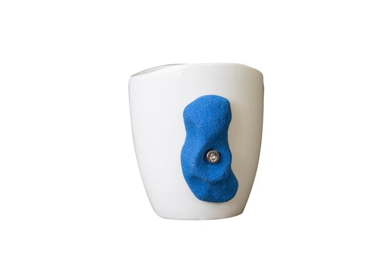 Climbergoods Rock Climbing Mug Blue