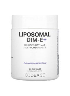 Codeage Codeage, Liposmal DIM-E+, Pomegranate, 120 Capsules  - Image 1