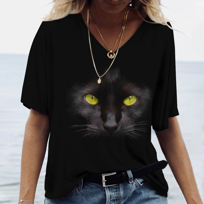 2024 T-Shirt Independent Station Women'S Short-Sleeved Wish Spot Temu - Image 1