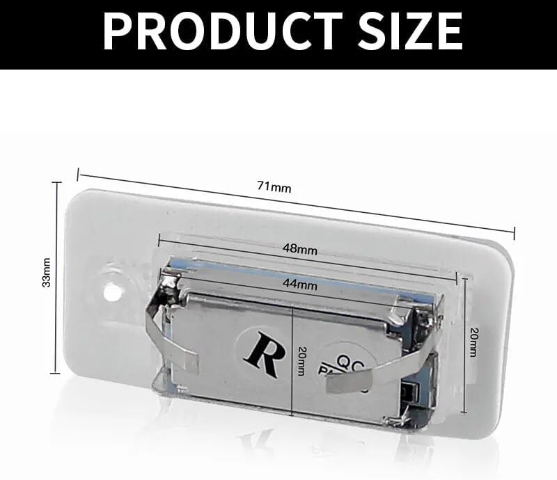 DEMULAX Error Free License Plate Light Lamps - Image 4