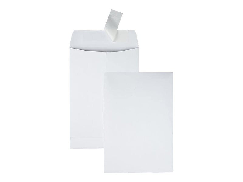 Quality Park 6-1/2 x 9-1/2 Catalog Mailing Envelopes, Redi-Strip Self Seal Closure, 28 lb White Wove Paper, 100 per Box (QUA44334) - Image 5