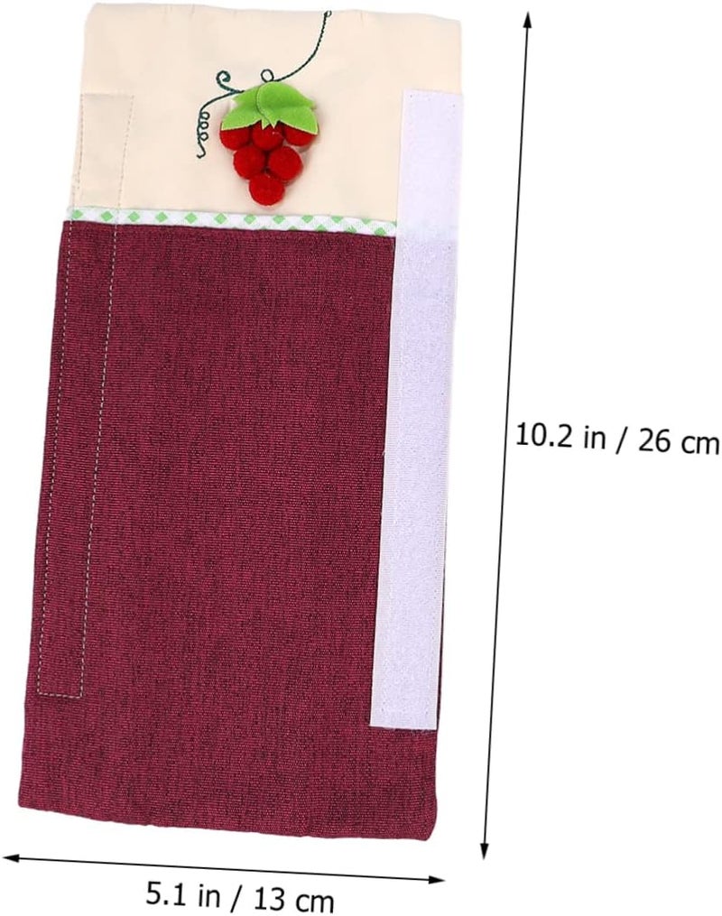 Vosarea Refrigerator Door Handle Covers Double-Door Fridge Gloves Handle Decor for Kitchen - Image 2