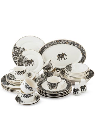 Porcelain dinner set consisting of 40 pieces and 6 people - pzsku/ZE1DF48D155E070F2DCFAZ/45/1741866669/5740d1f1-1b45-49e8-90a6-08b3c25b7bde