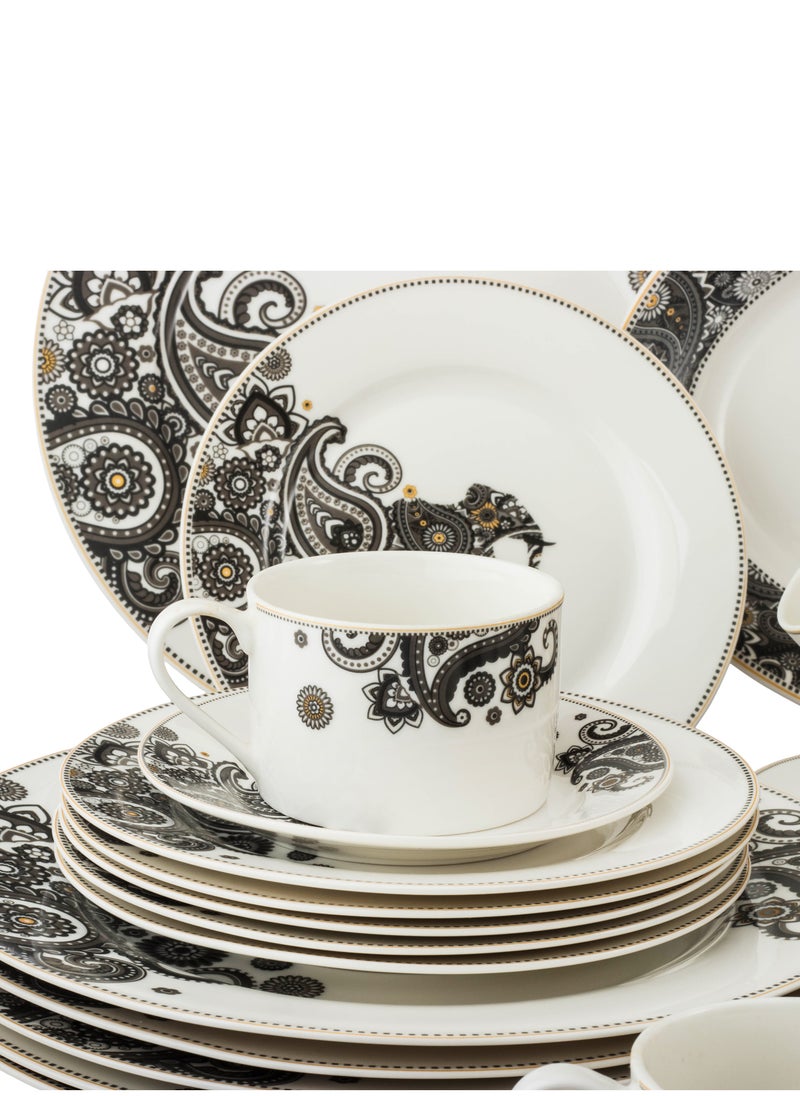 Dania Porcelain dinner set consisting of 40 pieces and 6 people  - Image 5