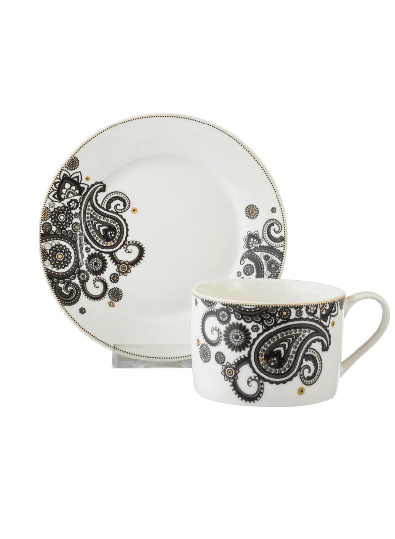 دانيا طقم سفرة بورسلان مكون من 40 قطعة و عدد 6 اشخاص - Image 5