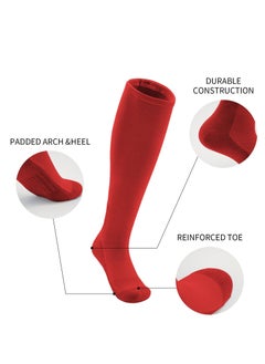 Generic Baseball Socks And Belt Youth Softball Tee Ball Combo Set Elastic Belts Anti-slip Football Breathable Athletic Rugby Hockey 2 Pairs of 1 Belt  - Image 4