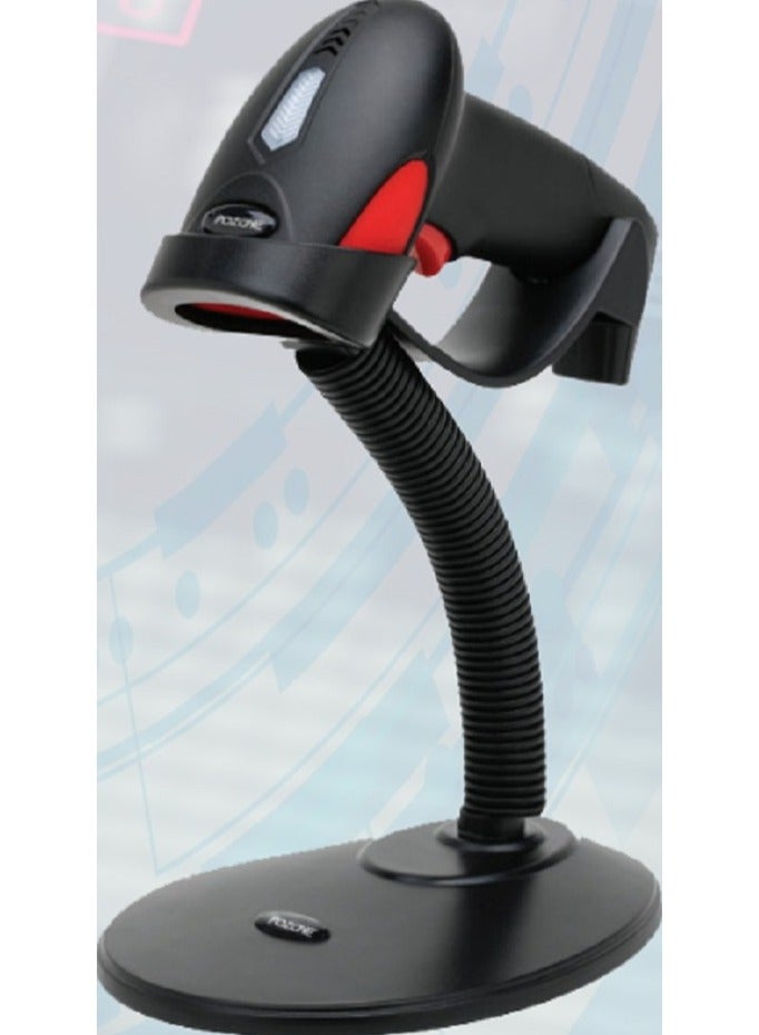 POZONE BS210 1D Hand Held Scanner, 32 Bit CPU, Fast Speed, Plug & Play, 1.2 Meters Anti Shock, Support All Common OS - Image 2