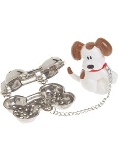 MSC International Joie Woof Tea Infuser, 18/8 Stainless Steel Infuser, Dog and Bone  - Image 3