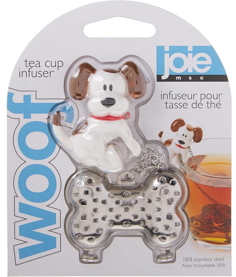 Joie MSC Joie Dog Tea Infuser Stainless Steel Loose Leaf Tea Strainer Cute Tea Cup Infuser with Chain Hook BPA Free Reusable Tea Filter for Herbal Green Black Tea Brewing Tool - Image 1