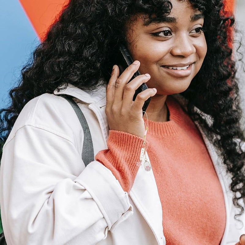 ساكورا ياباني سحر حبل هاتف مخلب القط 2 قطعة ضد الضياع إكسسوار زخرفي هدية - Image 5