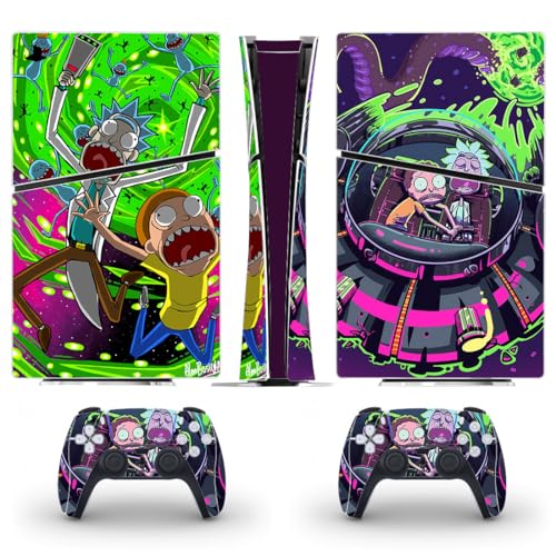 PEYANZ Vinyl Skin Compatible with PS5 Slim Digital Edition HD Print Scratch Resistant BubbleFree Application - Image 1