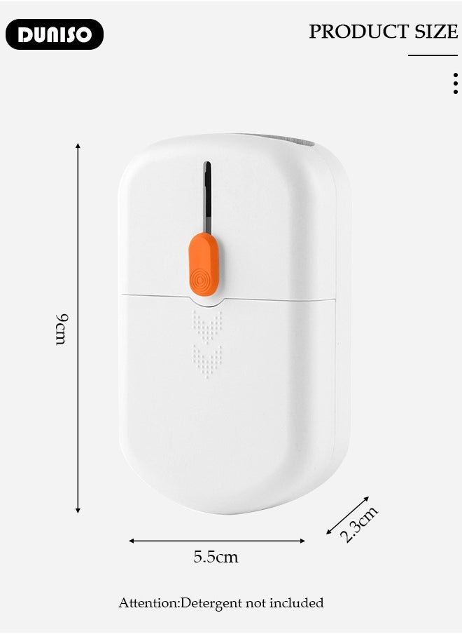 DUNISO 10 in 1 Electronics Cleaning Kit, Multifunctional Cleaning Kit for Keyboard, Portable Cleaning Kit for Computers, Cleaning Soft Brush Tool for Camera and Bluetooth Headset, Stentable Cleaner Kit for All Types of Cell Phones and Computers (Detergent not included)  - Image 4