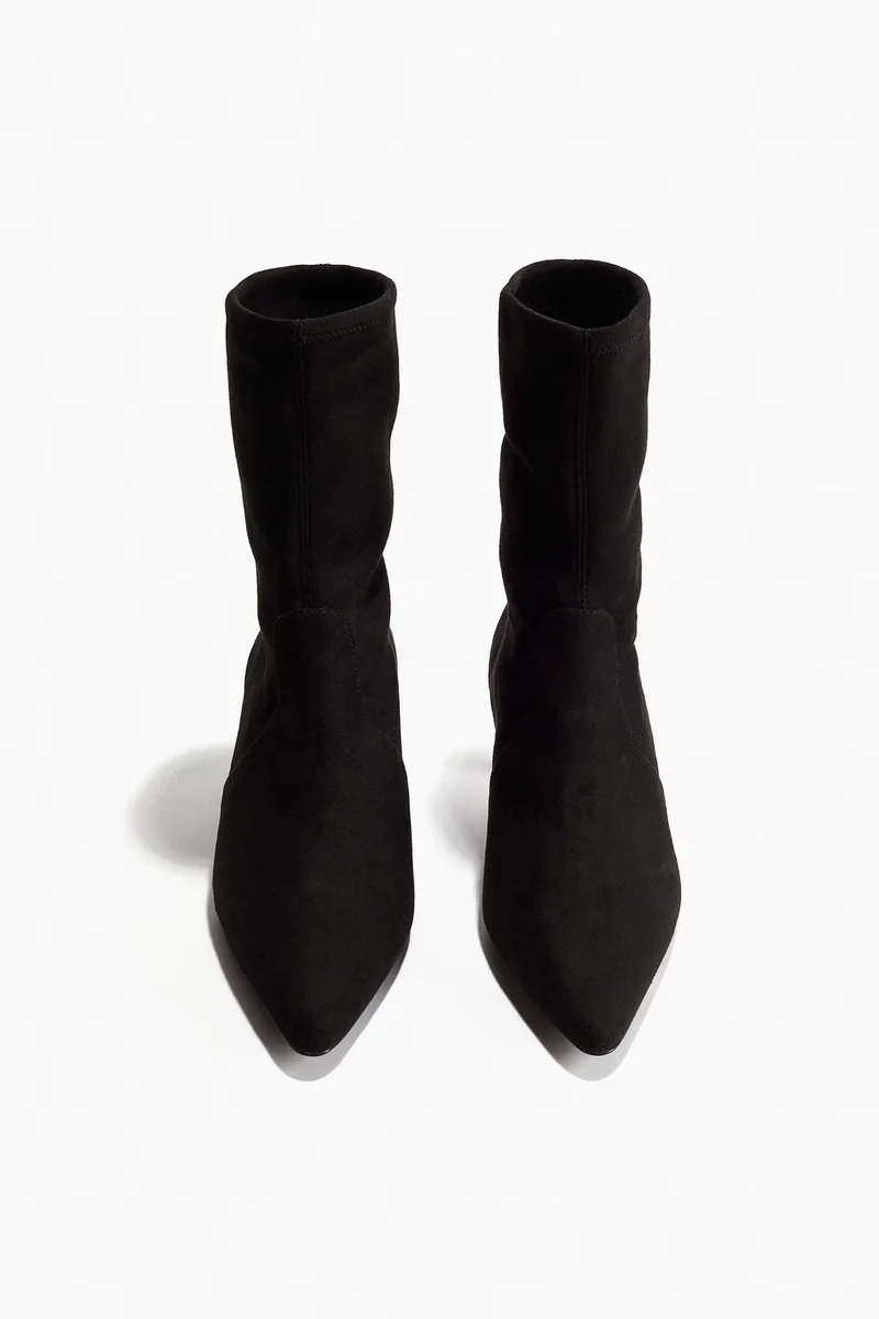 H&M Heeled Sock Boots