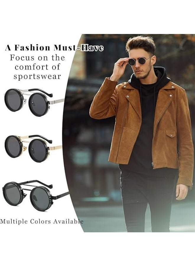 ND Sunglasses , Manual Adjustable Sunglasses for Men & Women, 1-9 Rotatable Light Control, Polarized, UV400 Protection, for Driving, Fishing, Travel, Outdoor Activities - Image 3