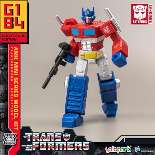 YOLOPARK Transformers Toys 6Pack G1 Action FiguresHighly Articulated Optimus PrimeBumblebeeMegatronSoundwaveGrimlockStarscream Transformer Toys for Kids Age 8 and UpNo Converting - Image 5