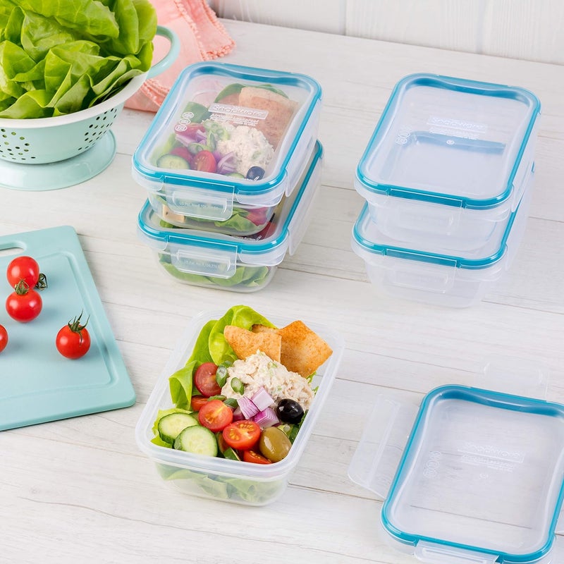 Snapware 10-Piece Rectangular Plastic Meal Prep Kit with Airtight Lids - Image 2