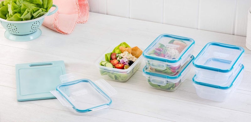 Snapware 10-Piece Rectangular Plastic Meal Prep Kit with Airtight Lids - Image 5