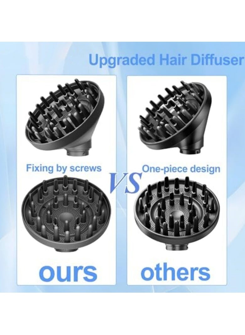 Generic - Hair Diffuser Attachment for Dyson Airwrap, Upgraded Diffuser Nozzle Compatible with Airwrap Styler, Diffuser Attachment for Airwrap HS01/HS05, for Replacement Part NO.973365-01, Gold - Image 1