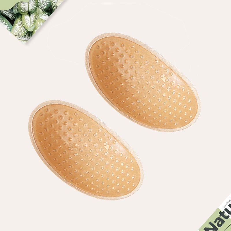 Unisex Adhesive Silicone Sponge breathable skin color shoulder pad 