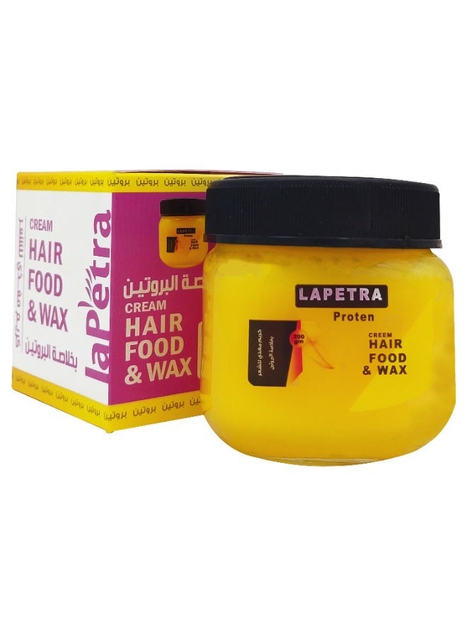 Lapetra Cream Hair Food & Wax Protein 330g - Image 1