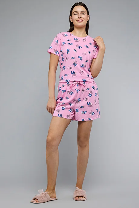 أر أند بي Stitch Print Short Pyjama Set