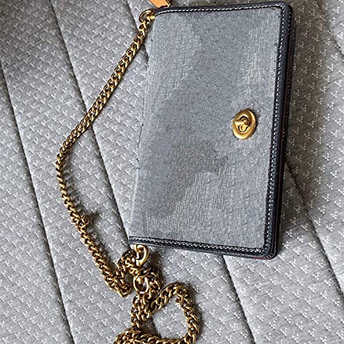 OAikor Iron Flat Antique Bag Chain Strap for Replacement Purse Shoulder Handbag Straps, Gold Purse Chain Belt Compatible with Coach Nolita 19 Tabby Bag Extender Chain(51" 130cm/Antique Gold) - Image 5