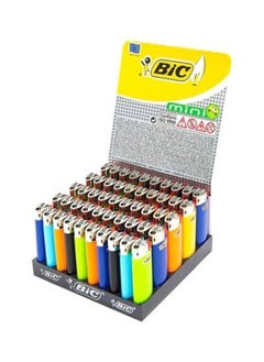 Bic 50-Piece lighter Set Multicolour Mini 