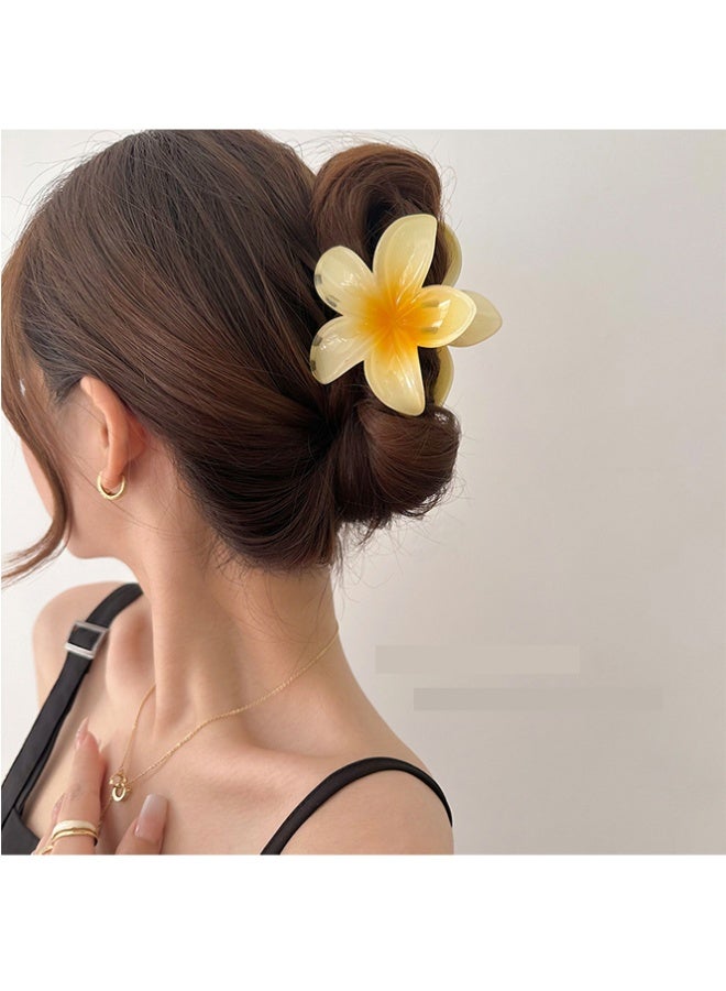 QINGYAN 4 Pack Large Claw Clips for Thick and Thin Hair,Beach Tropical Hair Clips for Women and Girls - Image 3