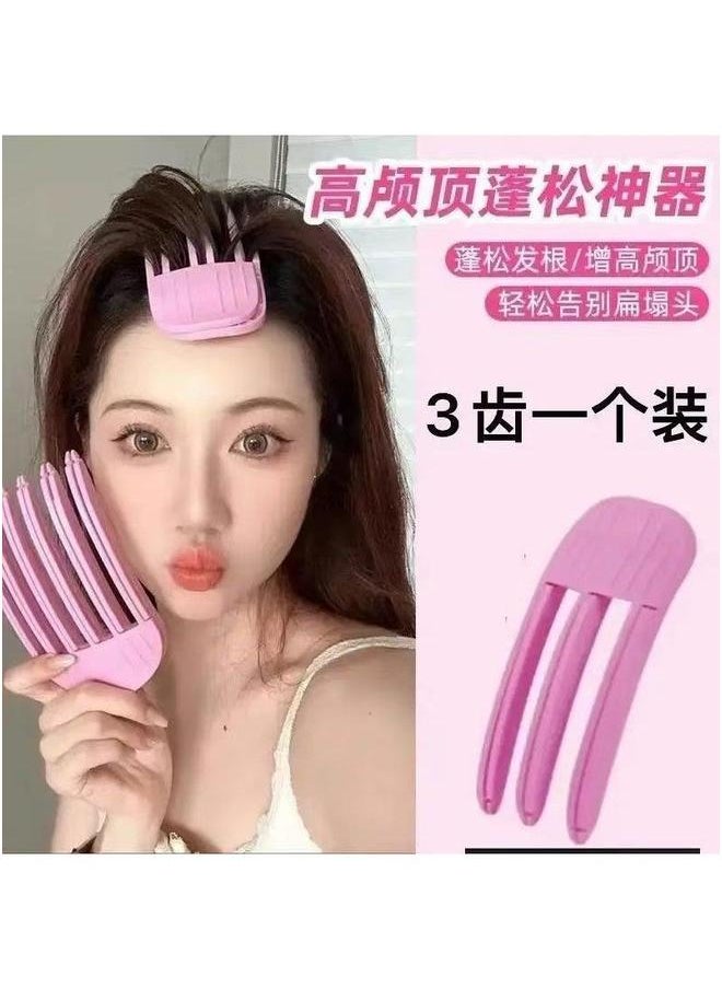 NIBEMINENT Natural Volumizing Hair Clip Without Trace Easy To Use High Top Hairpin Fashionable Womens Accessory For Daily 1 small purple size (required for hair) 