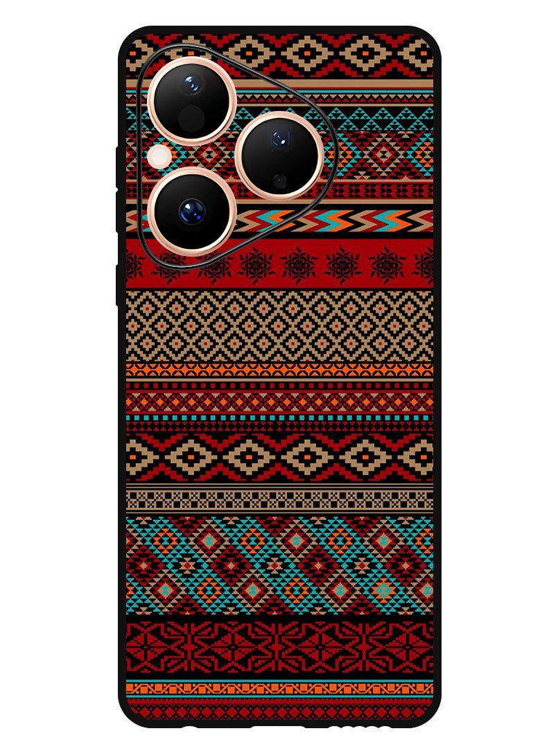 Theodor Case Compatible with Huawei Pura 80 6.6 Inch Protection Shockproof Bumper Cover Patterns - Image 1
