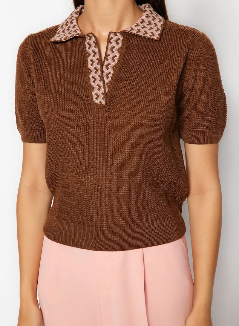 trendyol Polo Neck Top
