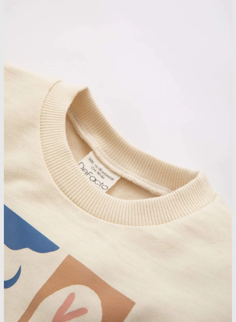 DeFacto BabyBoy Long Sleeve Knitted Sweatshirt