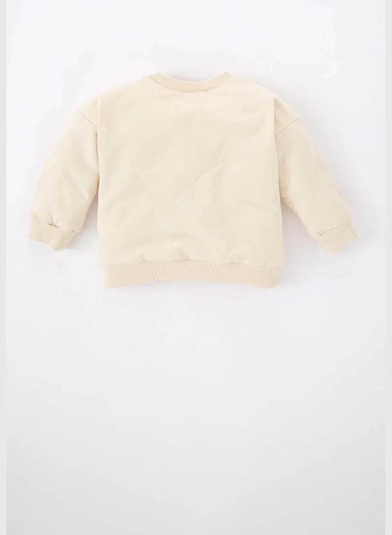 DeFacto BabyBoy Long Sleeve Knitted Sweatshirt