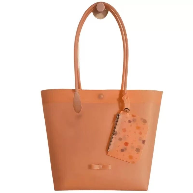 PVC Jelly Color Simple Shoulder Bag for Women, 2026 Summer - Image 5