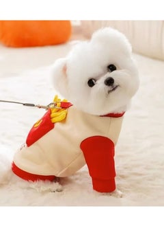 Dog Halloween Costume Cotton French Fries Cosplay Clothes for Pets Hoodie Pet Shirt Boy Coat for Small Dogs Dog Cute T-Shirt Cat Girl Outfits Puppy Fall Sweaters Winter Costumes